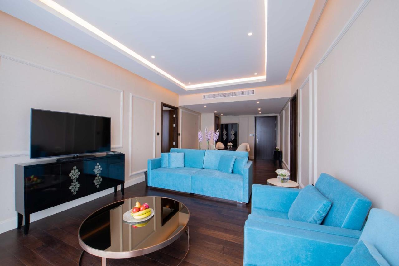 Shaza Doha 호텔 외부 사진 A living room at the hotel